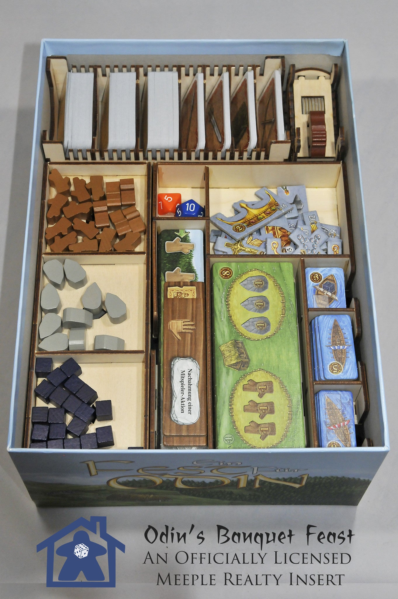 Meeple Realty - Odin's Banquet Hall (Compatible with FEAST FOR ODIN™)