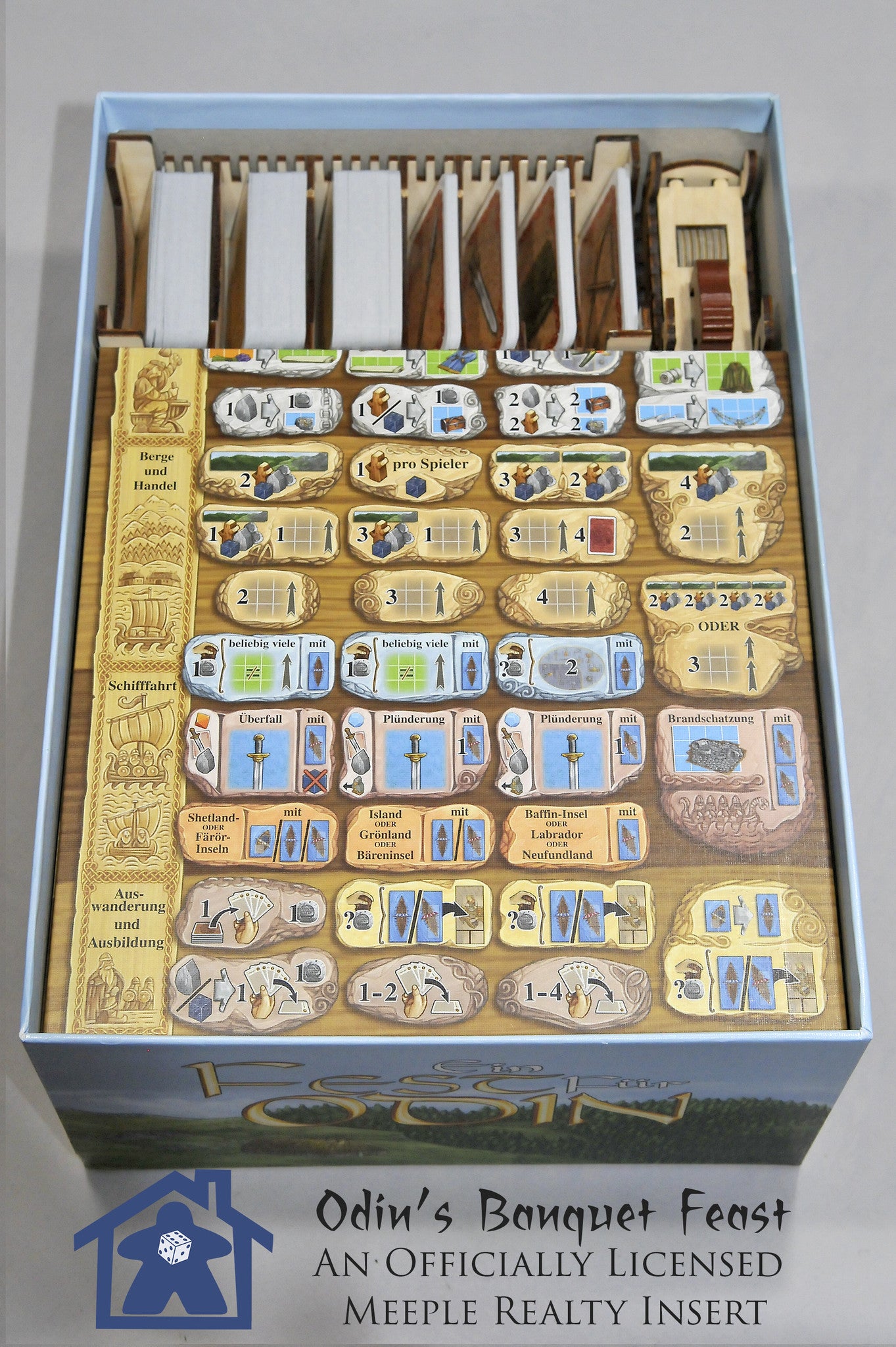 Meeple Realty - Odin's Banquet Hall (Compatible with FEAST FOR ODIN™)