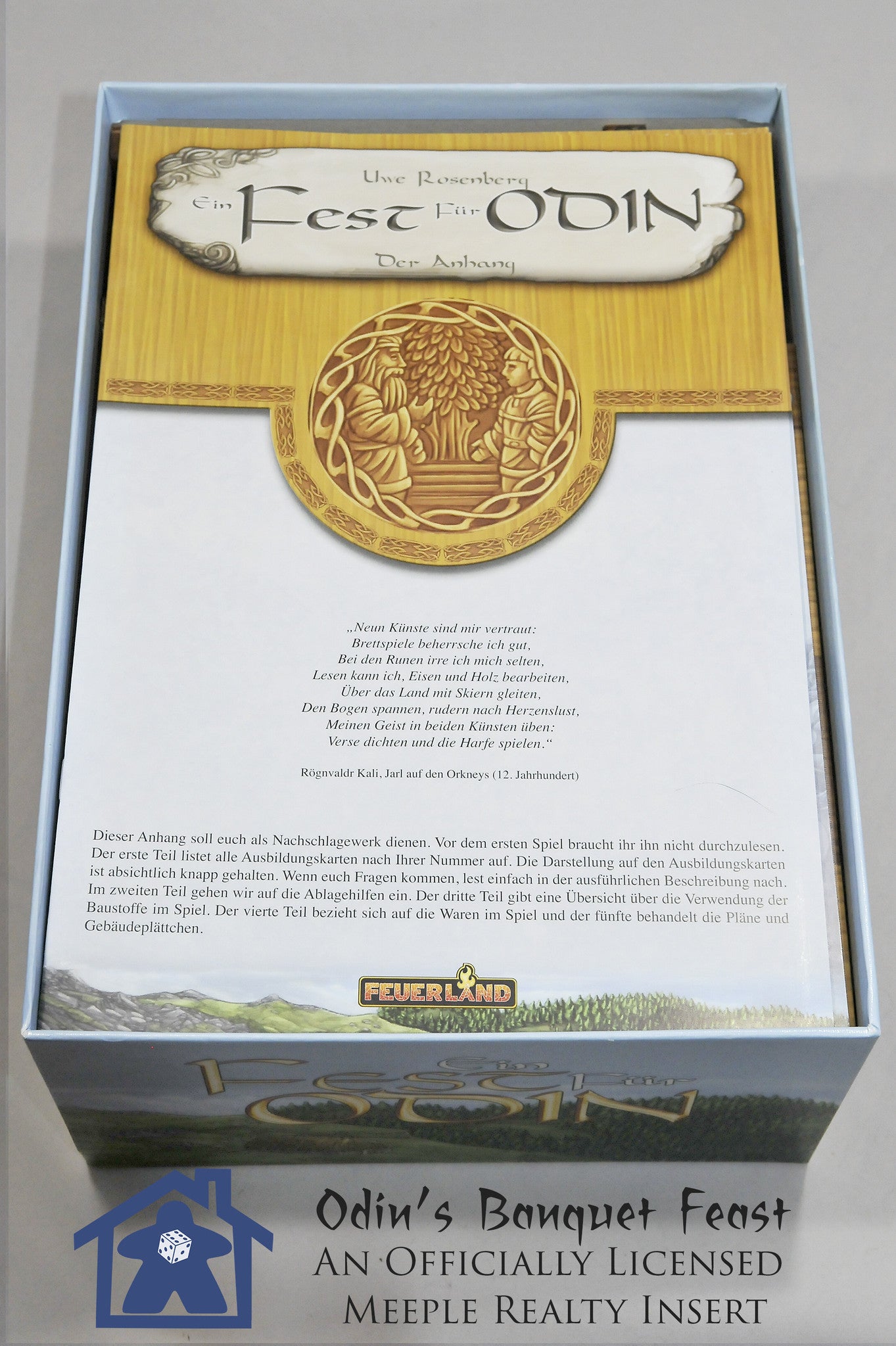 Meeple Realty - Odin's Banquet Hall (Compatible with FEAST FOR ODIN™)