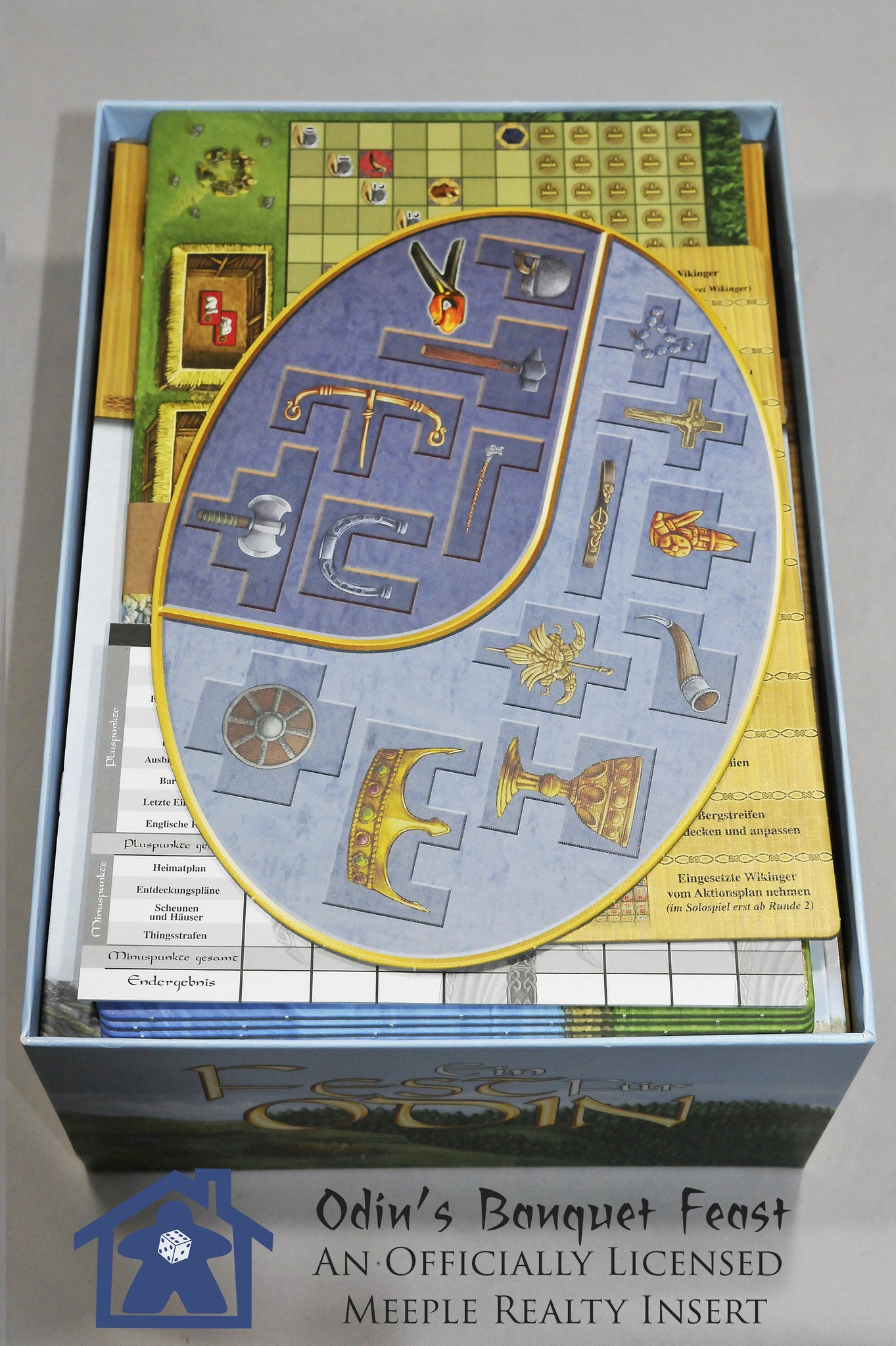 Meeple Realty - Odin's Banquet Hall (Compatible with FEAST FOR ODIN™)