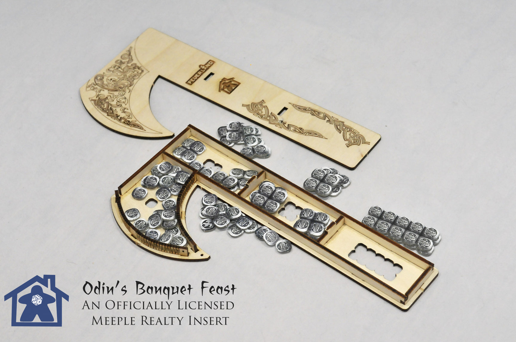 Meeple Realty - Odin's Banquet Hall (Compatible with FEAST FOR ODIN™)