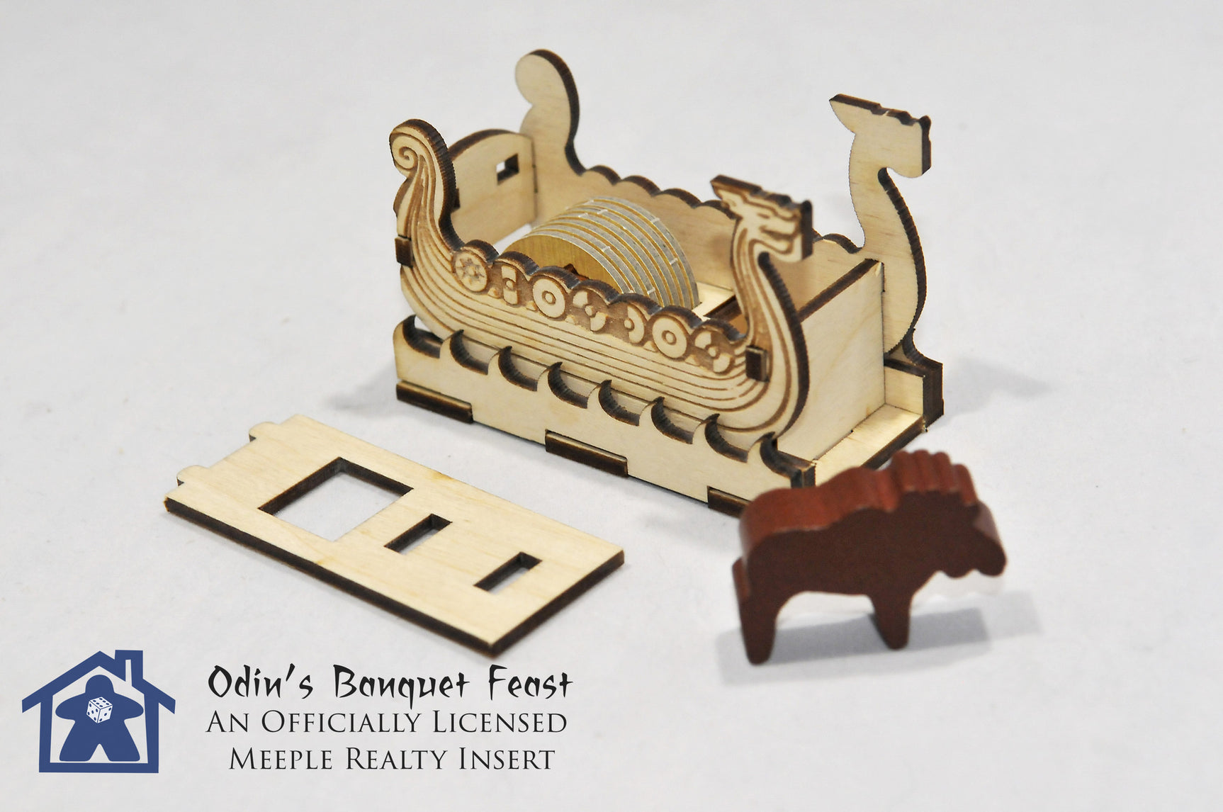 Meeple Realty - Odin's Banquet Hall (Compatible with FEAST FOR ODIN™)