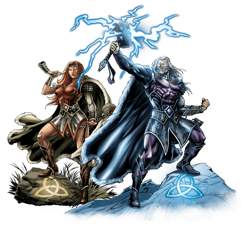 Sword & Sorcery: Hero Pack – Thane/Skald (Sigrid/Sigurd) Special Hero Pack