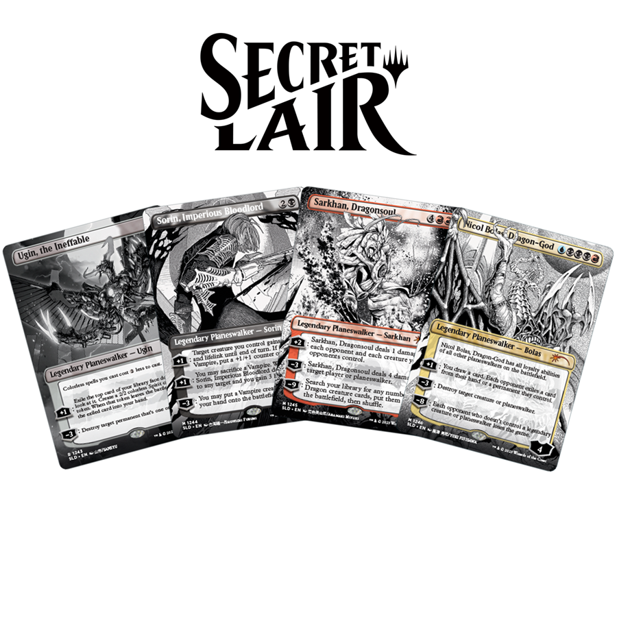 Magic: The Gathering: Secret Lair Drop Series - More Borderless Planeswalkers Foil Edition