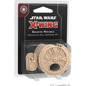 Star Wars X-Wing (Second Edition): Galactic Republic Maneuver Dial Upgrade Kit