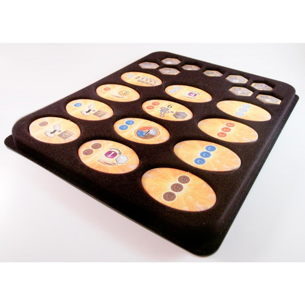 Game Trayz - Terra Mystica Game Trayz (Clear Matte with Lids)