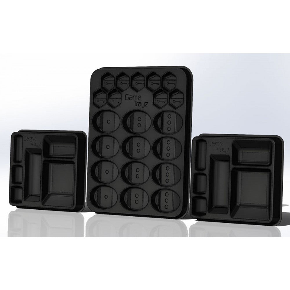 Game Trayz - Terra Mystica Game Trayz (Clear Matte with Lids)