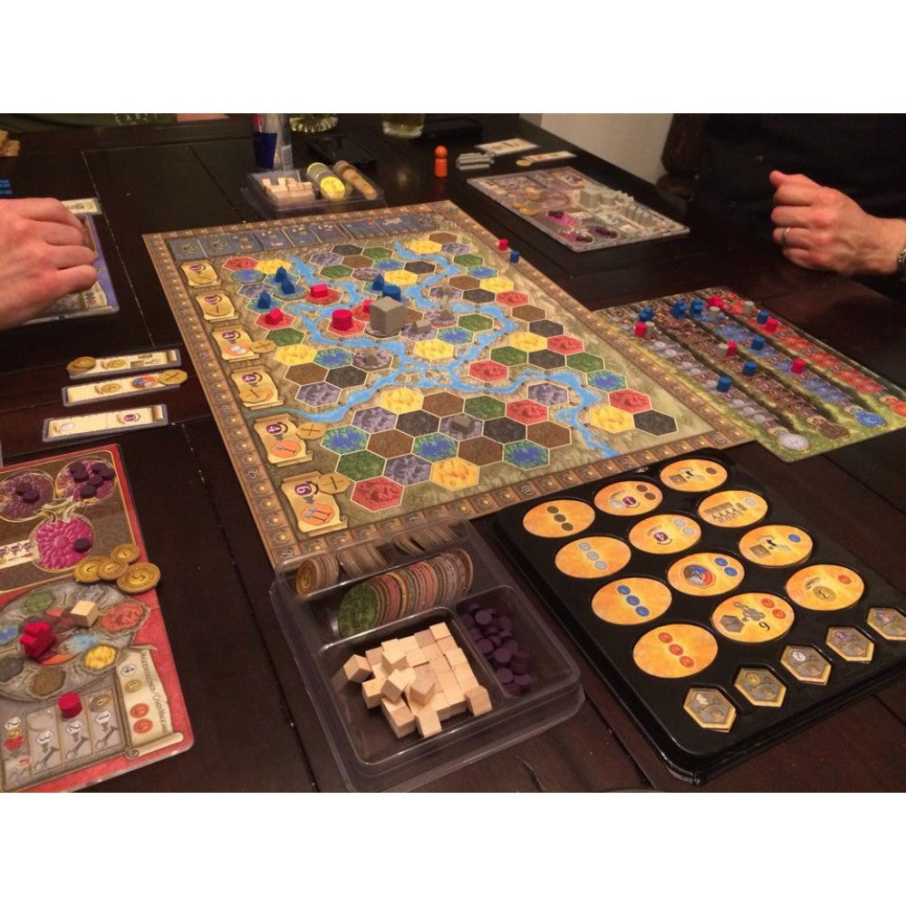 Game Trayz - Terra Mystica Game Trayz (Clear Matte with Lids)