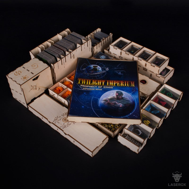 Laserox - Twilight Treasury Upgrade Kit - Compatible with Twilight Imperium (Fourth Edition) and Expansion