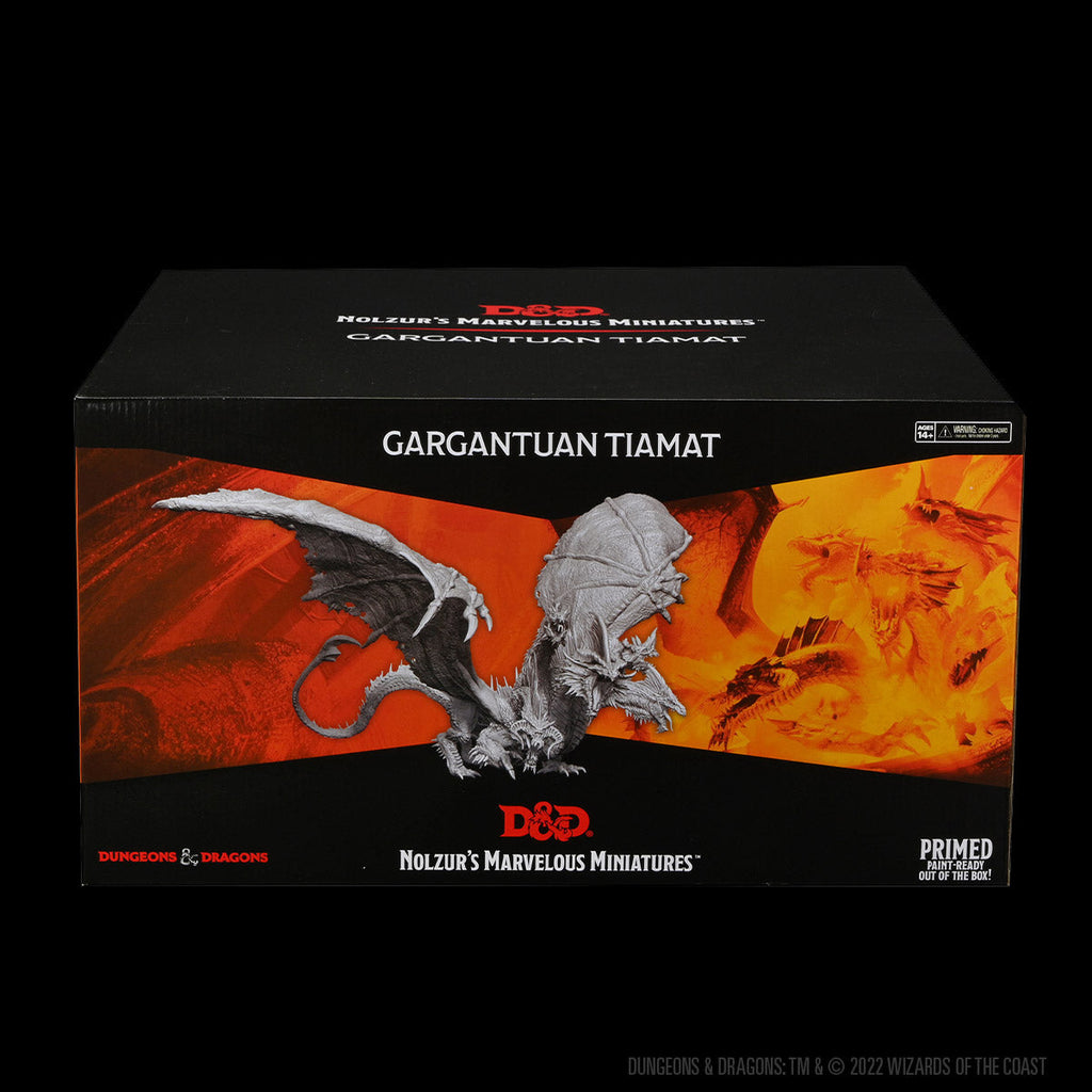 Dungeons & Dragons Nolzur's Marvelous Unpainted Minis: Gargantuan Tiamat (Unpainted)