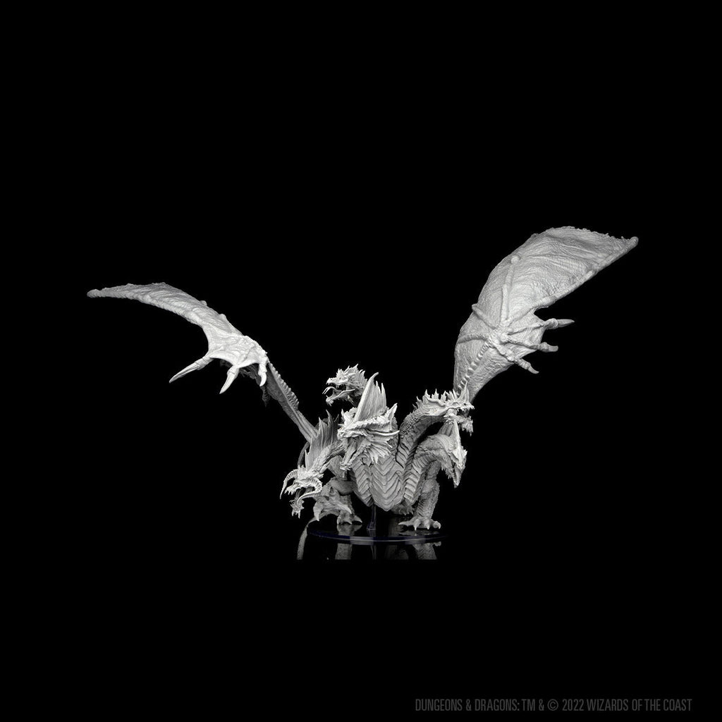 Dungeons & Dragons Nolzur's Marvelous Unpainted Minis: Gargantuan Tiamat (Unpainted)