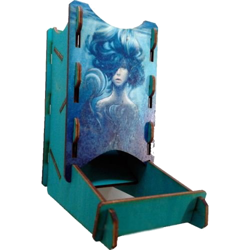Knockdown Dice Tower - Elemental Water