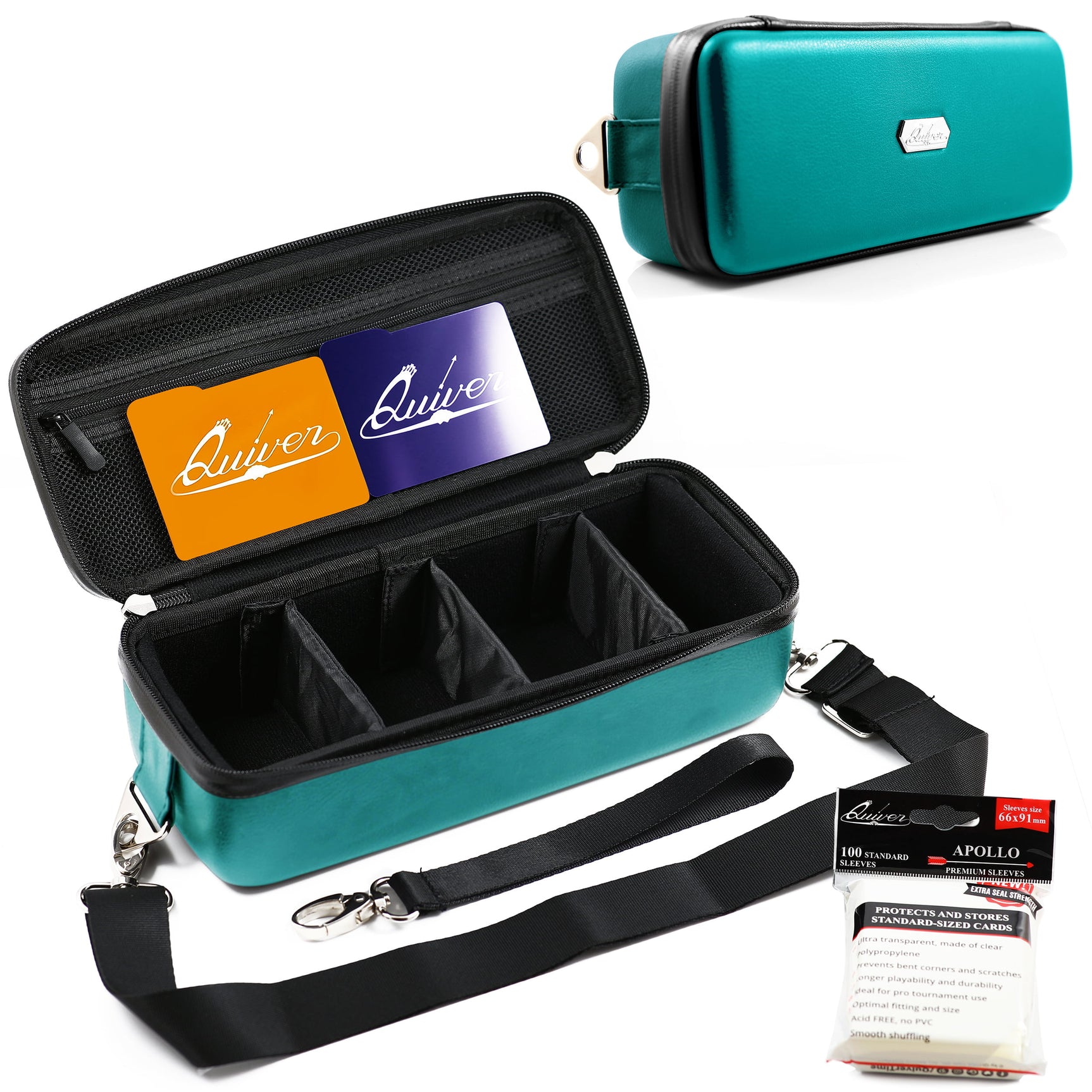 Quiver Time - Bolt Card Case (Teal)