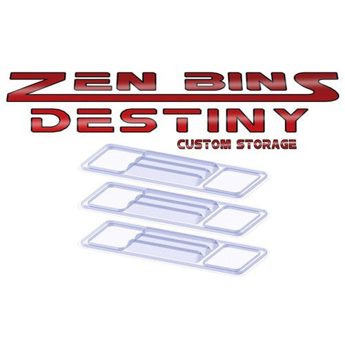 Zen Bins Zen Bins Destiny Lids 3Pack & Board Game & Board Game Bliss