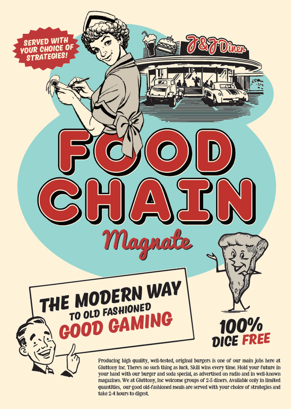Accepting Pre-orders for Food Chain Magnate 3rd Printing