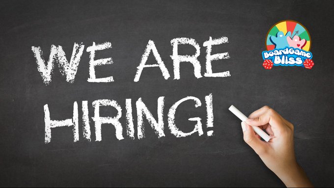 We're Hiring! - Board Game Retail Sales Associate (Part-Time)