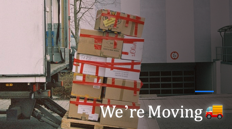 We're Moving!