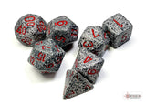Chessex - 7 Piece - Speckled - Granite