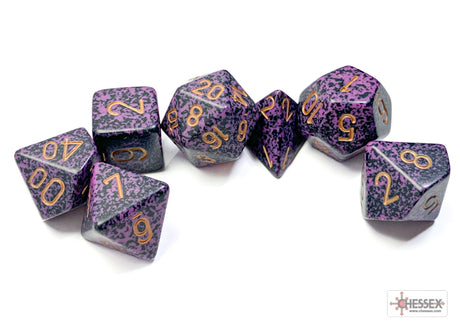 Chessex - 7 Piece - Speckled - Hurricane