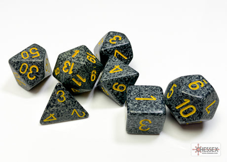 Chessex - 7 Piece - Speckled - Urban Camo
