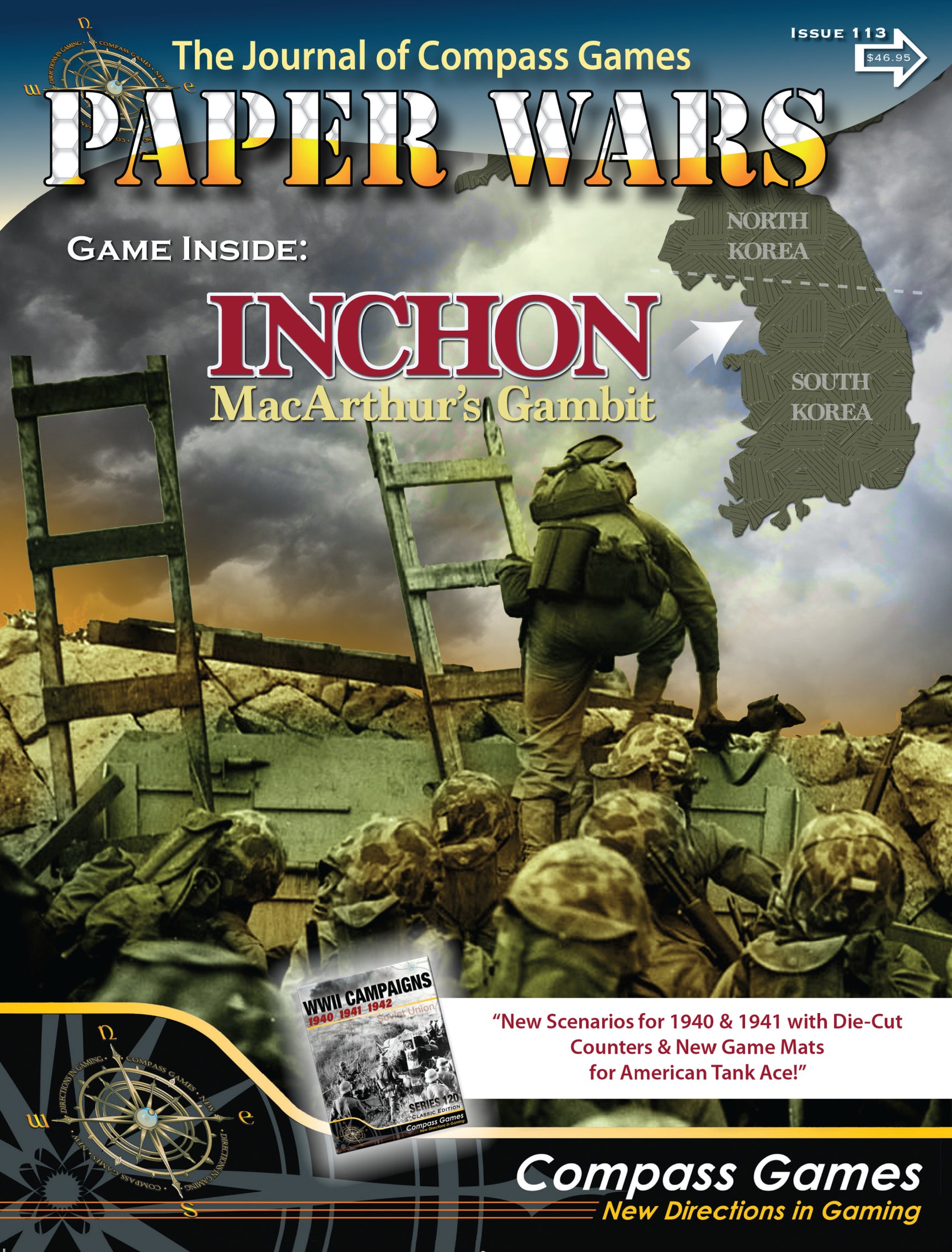 Paper Wars Issue 113: Inchon: MacArthur's Gambit *PRE-ORDER*