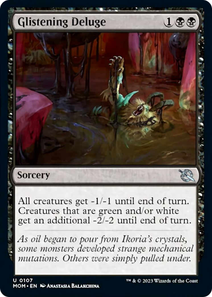 Glistening Deluge (MOM-107) - March of the Machine [Uncommon]