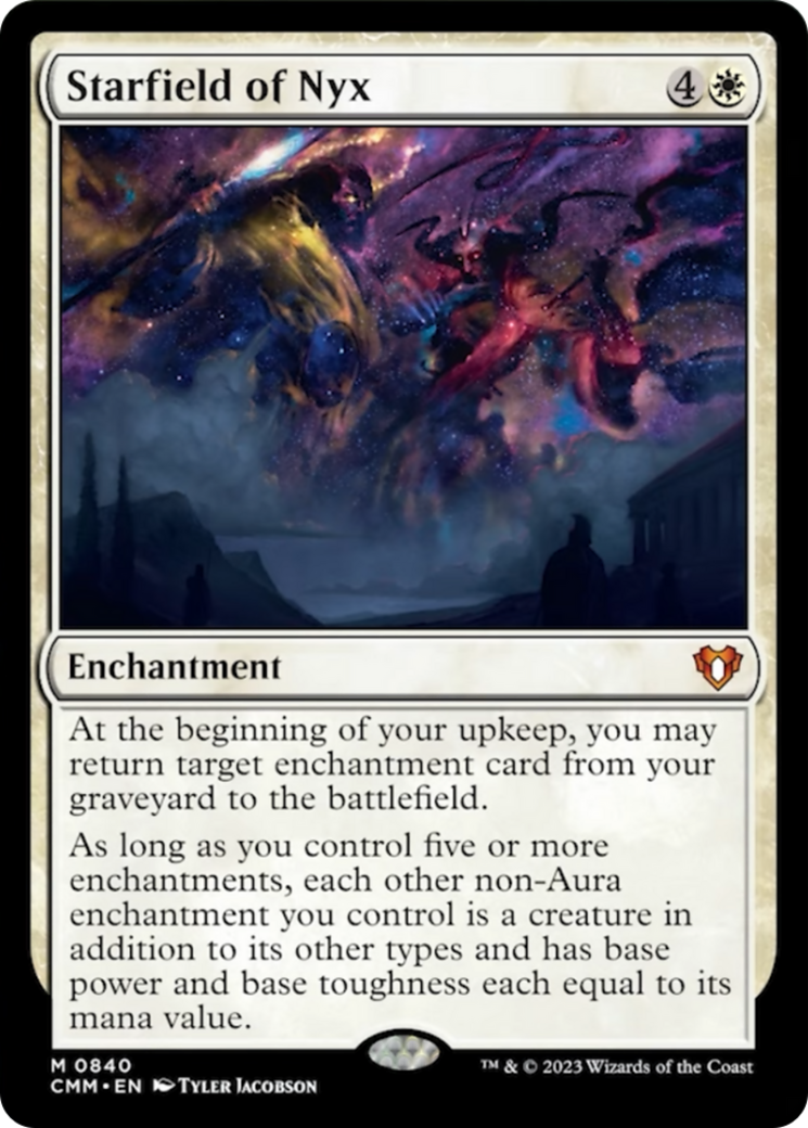 Starfield of Nyx (CMM-840) - Commander Masters [Mythic]