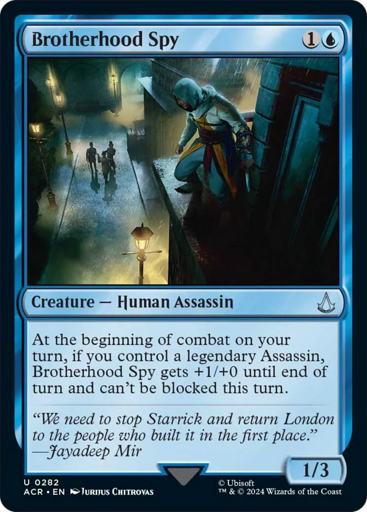 Brotherhood Spy (ACR-282) - Assassin's Creed [Uncommon]