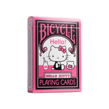 Bicycle Playing Cards - Hello Kitty Black and Pink
