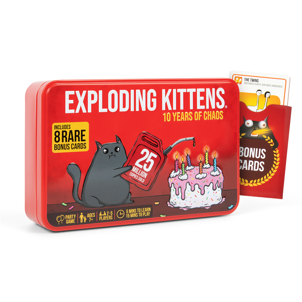 Exploding Kittens - 10th Anniversary (Classic Tin)