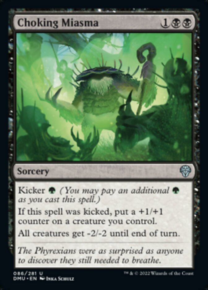 Choking Miasma (DMU-086) - Dominaria United [Uncommon]