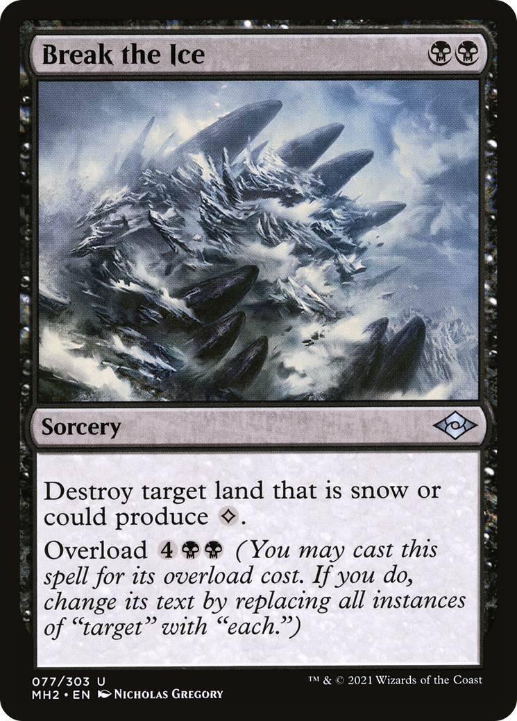 Break the Ice (MH2-077) - Modern Horizons 2 Foil [Uncommon]