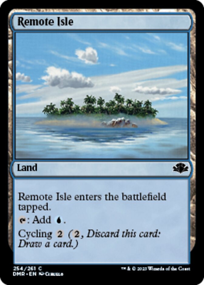 Remote Isle (DMR-254) - Dominaria Remastered [Common]