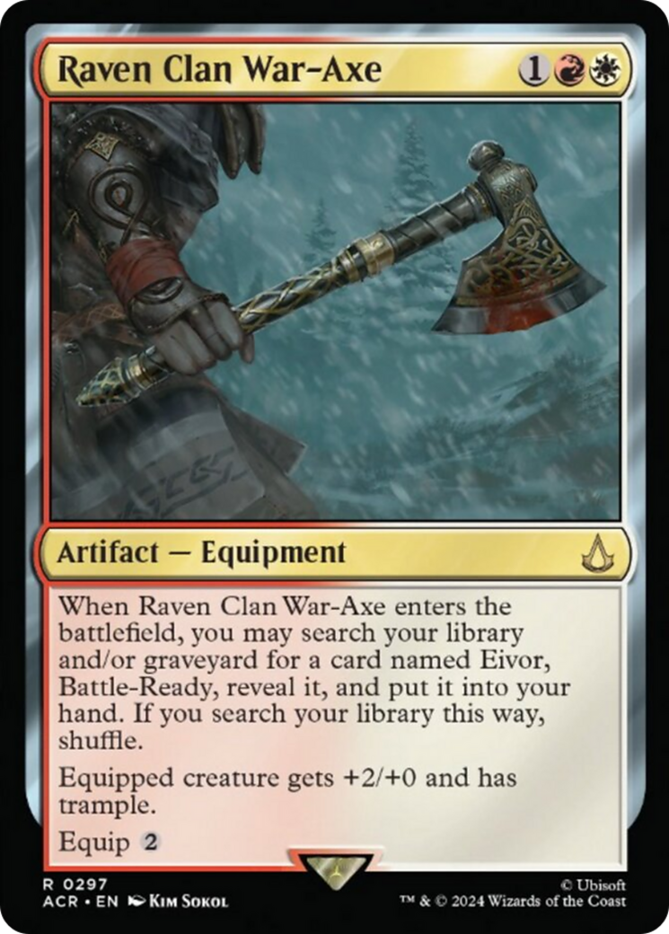 Raven Clan War-Axe (ACR-297) - Assassin's Creed [Rare]