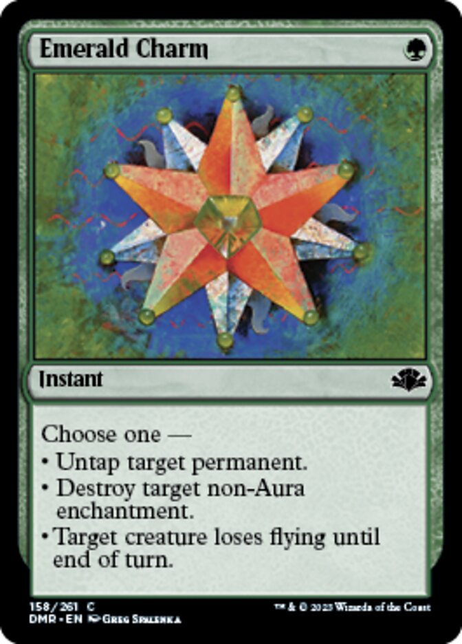Emerald Charm (DMR-158) - Dominaria Remastered [Common]