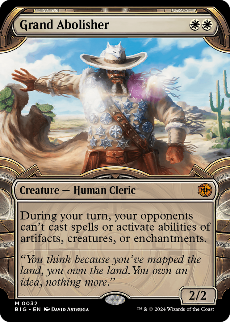 Grand Abolisher (BIG-032) - The Big Score: (Showcase) [Mythic]