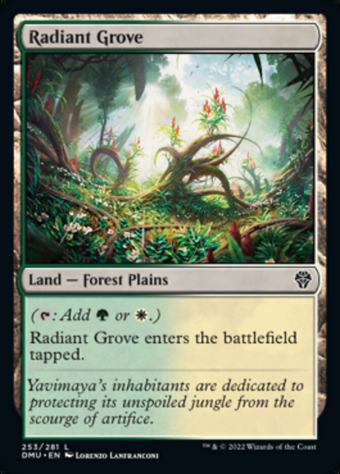Radiant Grove (DMU-253) - Dominaria United [Common]