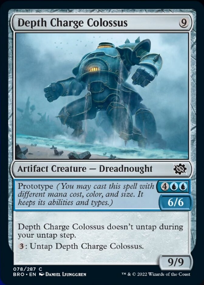 Depth Charge Colossus (BRO-078) - The Brothers' War [Common]