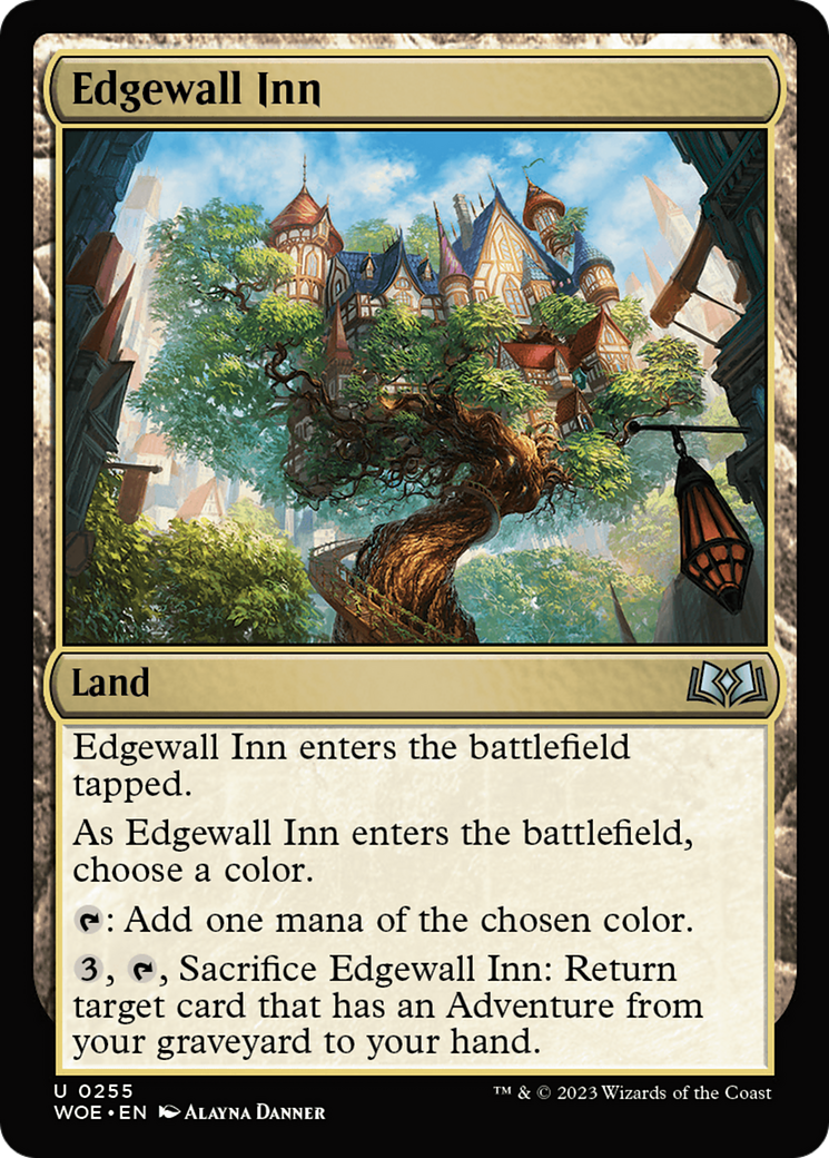 Edgewall Inn (WOE-255) - Wilds of Eldraine [Uncommon]
