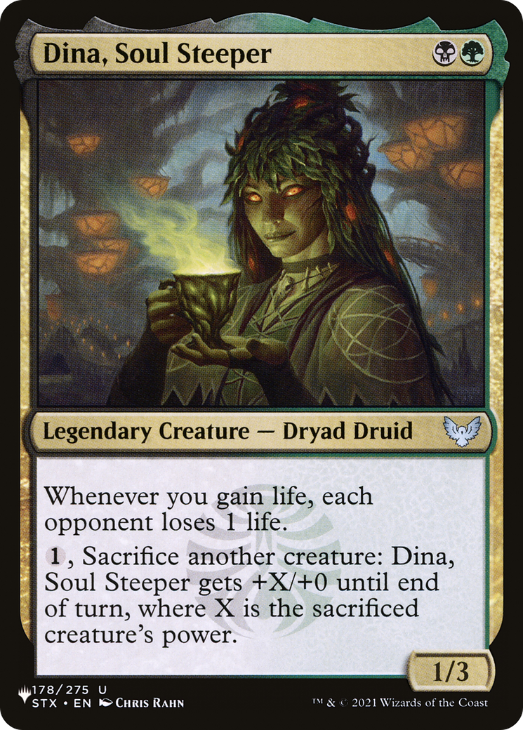 Dina, Soul Steeper (PLST-STX-178) - The List [Uncommon]