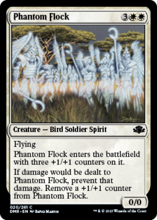 Phantom Flock (DMR-020) - Dominaria Remastered [Common]