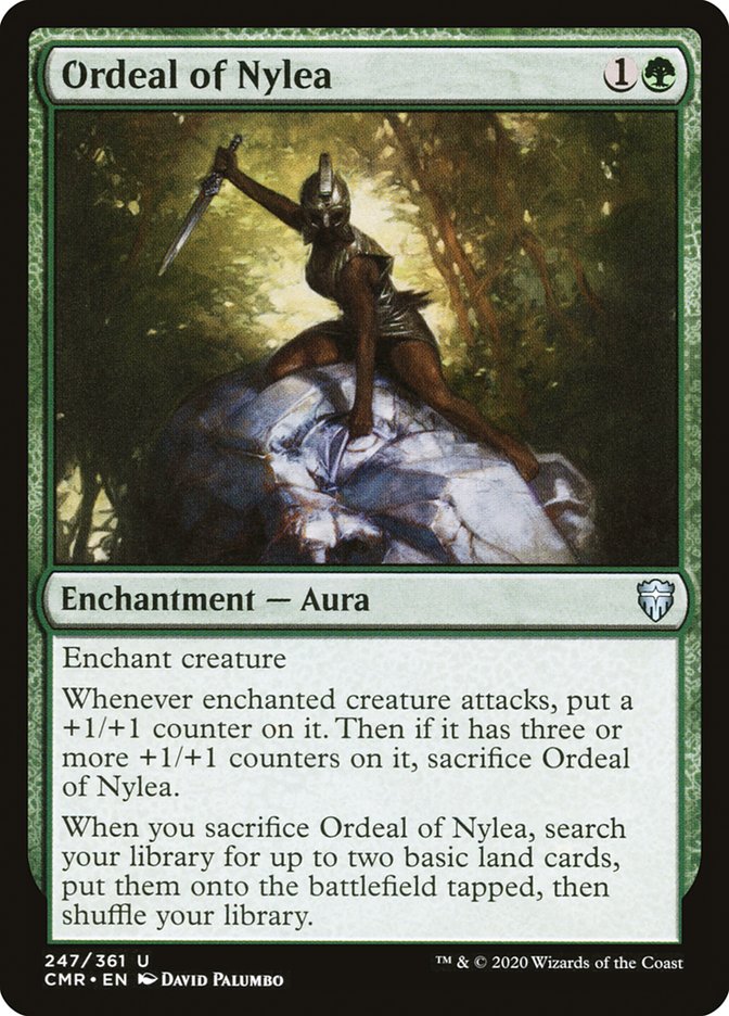 Ordeal of Nylea (CMR-247) - Commander Legends [Uncommon]
