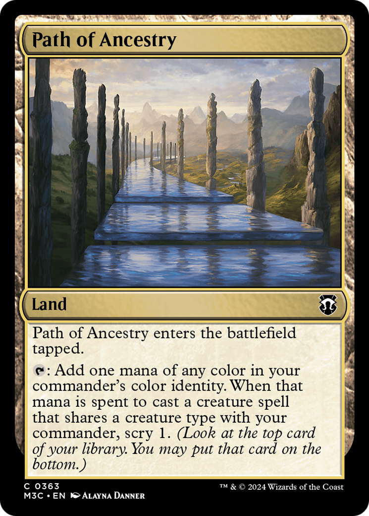 Path of Ancestry (M3C-363) - Modern Horizons 3 Commander [Common]