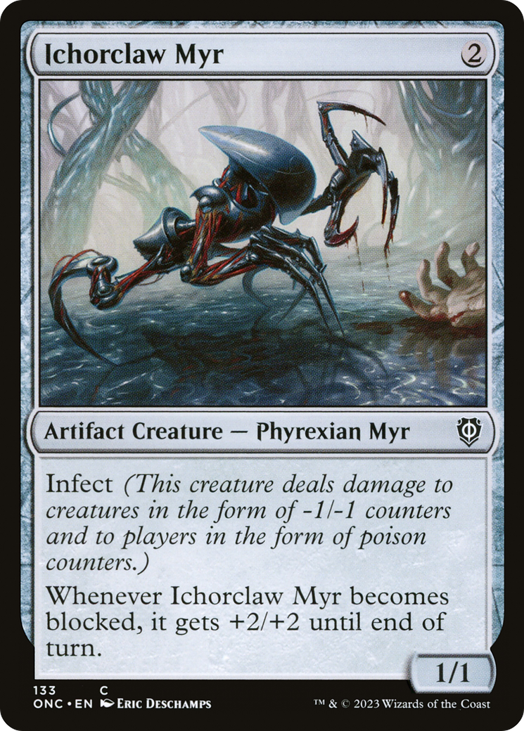 Ichorclaw Myr (ONC-133) - Phyrexia: All Will Be One Commander [Common]