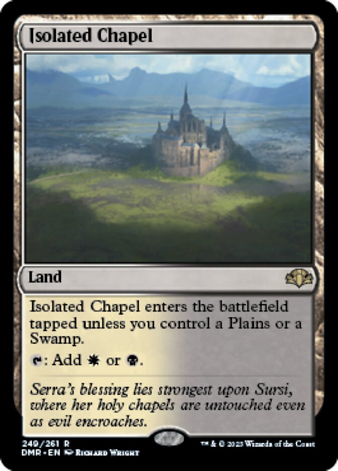Isolated Chapel (DMR-249) - Dominaria Remastered [Rare]