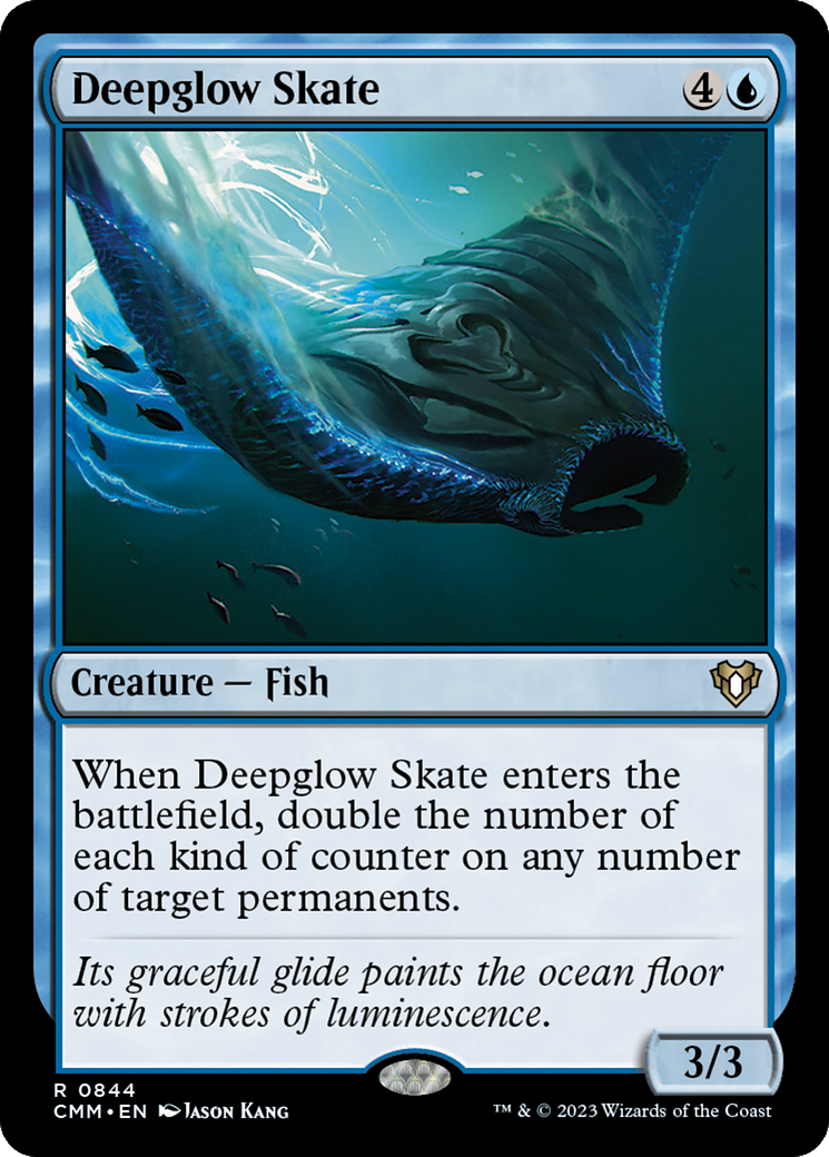 Deepglow Skate (CMM-844) - Commander Masters [Rare]