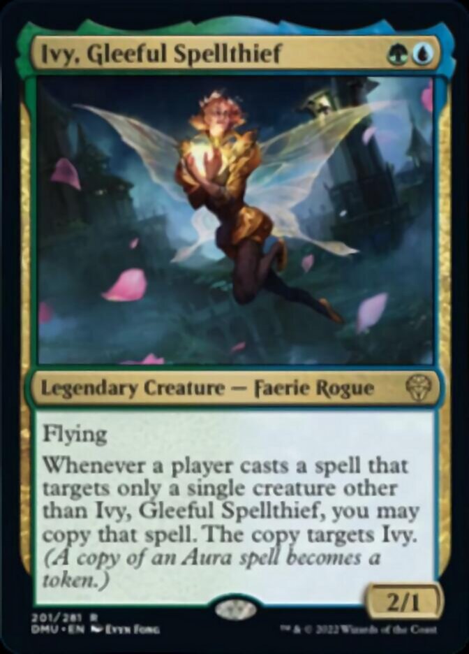 Ivy, Gleeful Spellthief (DMU-201) - Dominaria United [Rare]