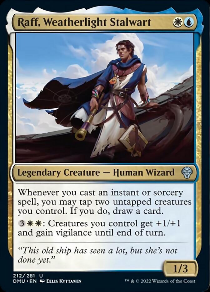 Raff, Weatherlight Stalwart (DMU-212) - Dominaria United [Uncommon]
