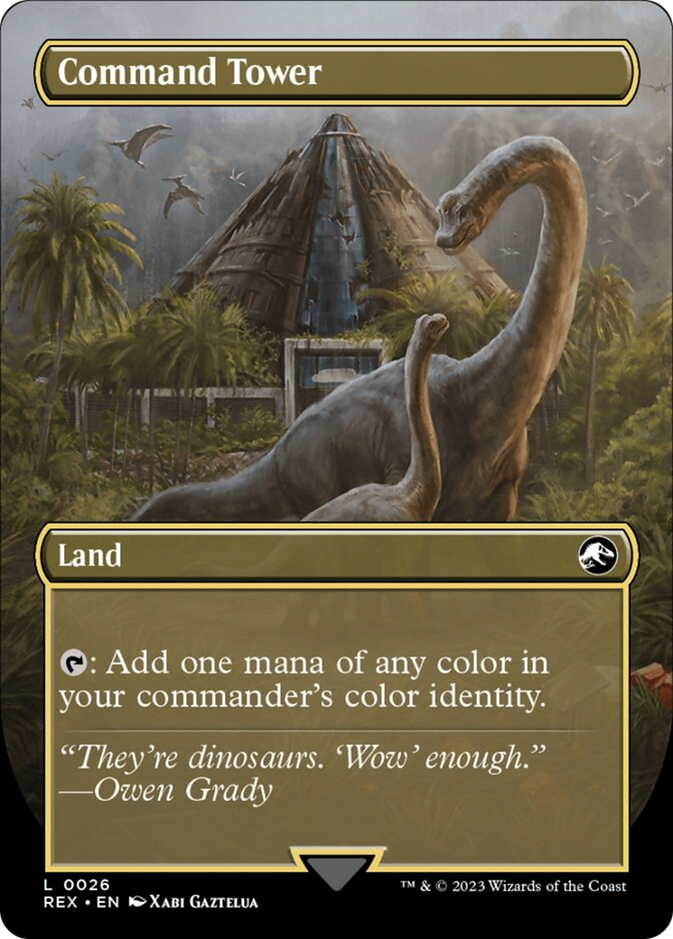 Command Tower // Command Tower (REX-026) - Jurassic World Collection (Borderless) [Common]
