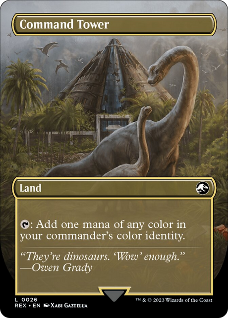 Command Tower // Command Tower (REX-026) - Jurassic World Collection (Borderless) [Common]